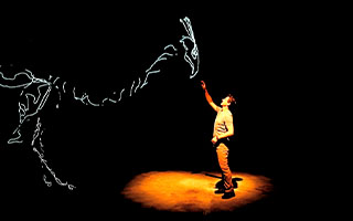 Dino-Light  Lightwire Theatre
