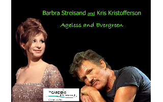 Barbra Streisand and Kris Kristofferson